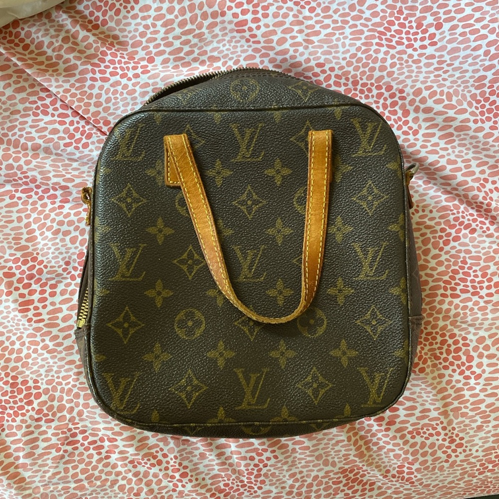 Louis Vuitton top handle square monogram bag